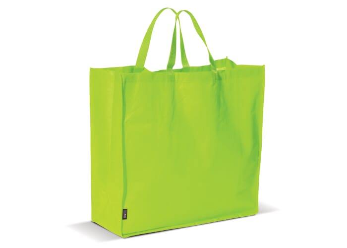 Sac shopping publicitaire non tissé 75 gr Vert clair